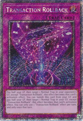 Transaction Rollback - RA04-EN105-SCR - (V.3 - Secret Rare) 1st Edition