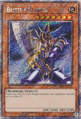 Buster Blader - RA04-EN115-PSR - (V.4 - Platinum Secret Rare) 1st Edition