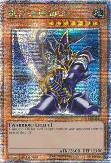 Buster Blader - RA04-EN115-QCR - (V.5 - Quarter Century Secret Rare) 1st Edition