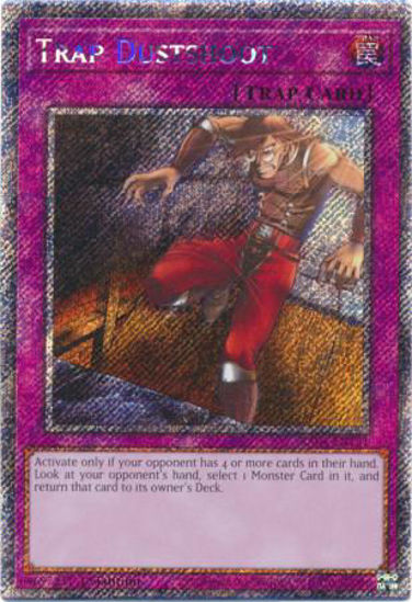 Trap Dustshoot - RA04-EN121-PSR - (V.4 - Platinum Secret Rare) 1st Edition