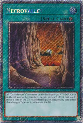 Necrovalley - RA04-EN122-PSR - (V.4 - Platinum Secret Rare) 1st Edition