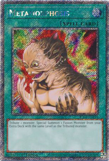 Metamorphosis - RA04-EN123-PSR - (V.4 - Platinum Secret Rare) 1st Edition