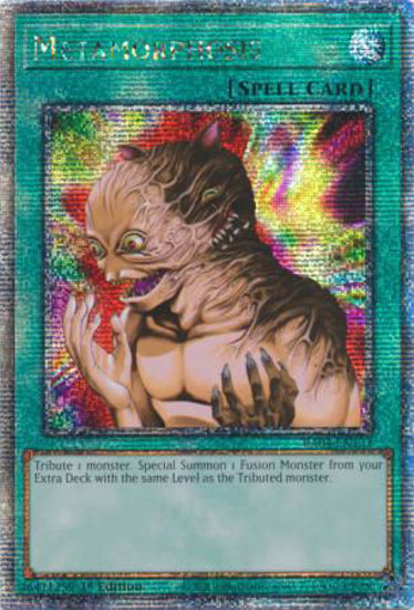 Metamorphosis - RA04-EN123-QCR - (V.5 - Quarter Century Secret Rare) 1st Edition