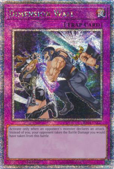 Dimension Wall - RA04-EN127-QCR - (V.5 - Quarter Century Secret Rare) 1st Edition
