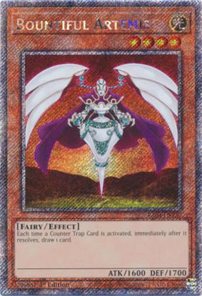 Bountiful Artemis - RA04-EN130-PSR - (V.4 - Platinum Secret Rare) 1st Edition