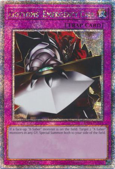 Gottoms' Emergency Call - RA04-EN138-QCR - (V.5 - Quarter Century Secret Rare) 1st Edition
