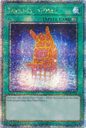 Terminal World - RA04-EN148-QCR - (V.5 - Quarter Century Secret Rare) 1st Edition