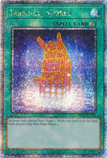 Terminal World - RA04-EN148-QCR - (V.5 - Quarter Century Secret Rare) 1st Edition