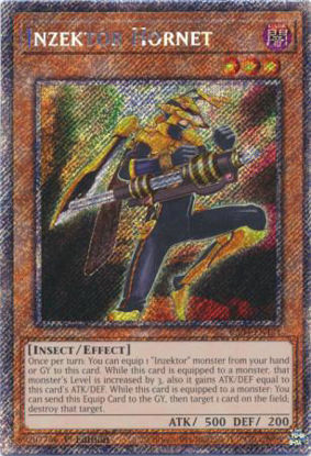 Inzektor Hornet - RA04-EN171-PSR - (V.4 - Platinum Secret Rare) 1st Edition
