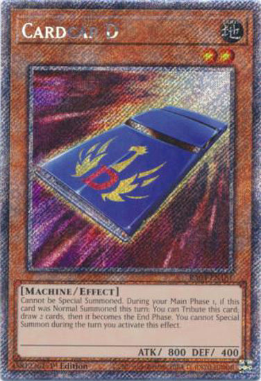 Cardcar D - RA04-EN181-PSR - (V.4 - Platinum Secret Rare) 1st Edition