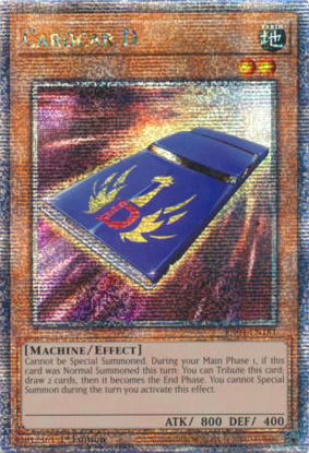 Cardcar D - RA04-EN181-QCR - (V.5 - Quarter Century Secret Rare) 1st Edition