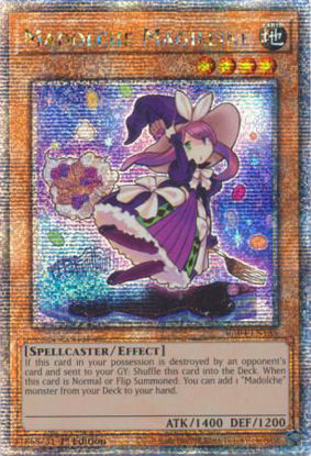 Madolche Magileine - RA04-EN185-QCR - (V.5 - Quarter Century Secret Rare) 1st Edition
