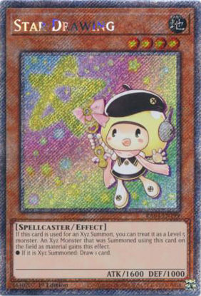 Star Drawing - RA04-EN199-PSR - (V.4 - Platinum Secret Rare) 1st Edition