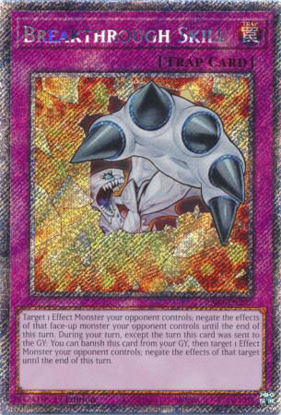 Breakthrough Skill - RA04-EN202-PSR - (V.4 - Platinum Secret Rare) 1st Edition