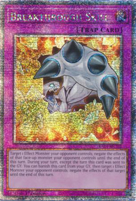 Breakthrough Skill - RA04-EN202-QCR - (V.5 - Quarter Century Secret Rare) 1st Edition