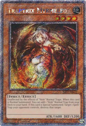 Traptrix Myrmeleo - RA04-EN210-PSR - (V.4 - Platinum Secret Rare) 1st Edition