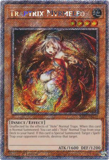 Traptrix Myrmeleo - RA04-EN210-PSR - (V.4 - Platinum Secret Rare) 1st Edition