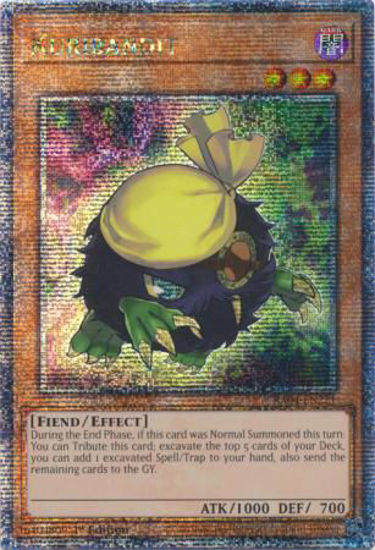 Kuribandit - RA04-EN221-QCR - (V.5 - Quarter Century Secret Rare) 1st Edition