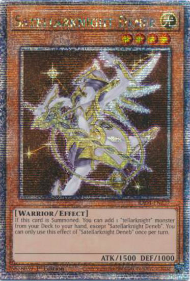 Satellarknight Deneb - RA04-EN227-QCR - (V.5 - Quarter Century Secret Rare) 1st Edition