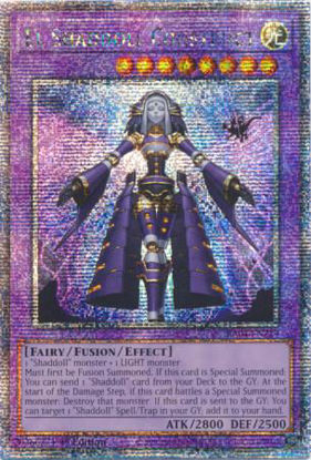El Shaddoll Construct - RA04-EN229-QCR1 - (V.1 - Quarter Century Secret Rare) 1st Edition