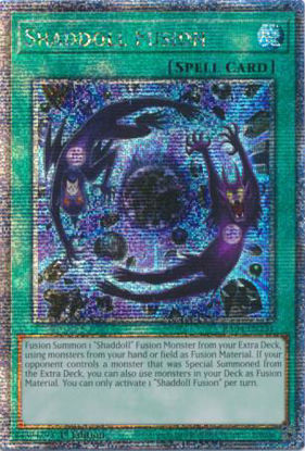 Shaddoll Fusion - RA04-EN231-QCR - (V.5 - Quarter Century Secret Rare) 1st Edition