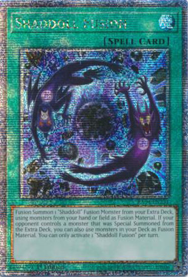 Shaddoll Fusion - RA04-EN231-QCR - (V.5 - Quarter Century Secret Rare) 1st Edition