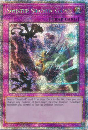 Sinister Shadow Games - RA04-EN232-QCR - (V.5 - Quarter Century Secret Rare) 1st Edition
