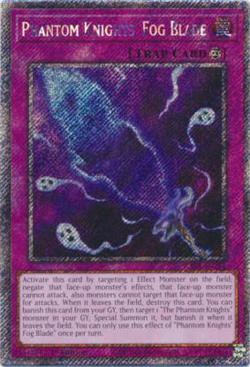 Phantom Knights' Fog Blade - RA04-EN264-PSR - (V.4 - Platinum Secret Rare) 1st Edition