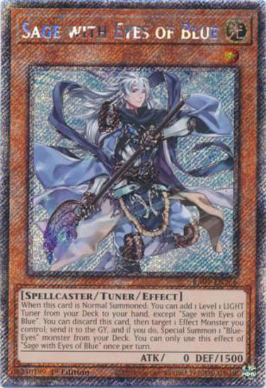 Sage with Eyes of Blue - RA04-EN266-PSR - (V.4 - Platinum Secret Rare) 1st Edition
