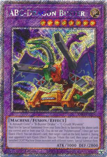 ABC-Dragon Buster - RA04-EN271-QCR - (V.5 - Quarter Century Secret Rare) 1st Edition
