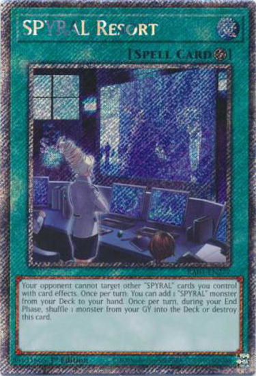 SPYRAL Resort - RA04-EN277-PSR - (V.4 - Platinum Secret Rare) 1st Edition
