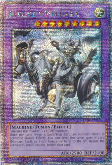 Invoked Mechaba - RA04-EN279-QCR - (V.5 - Quarter Century Secret Rare) 1st Edition