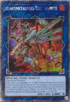 Heavymetalfoes Electrumite - RA04-EN292-PSR - (V.4 - Platinum Secret Rare) 1st Edition
