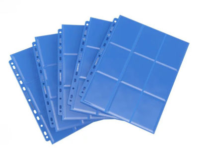 Gamegenic - Sideloading 18-Pocket Page DISPLAY Blue