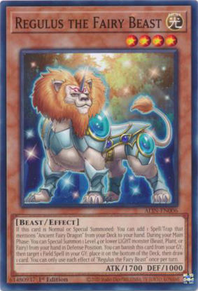 Regulus the Fairy Beast - ALIN-EN006 - Common 1st Edition