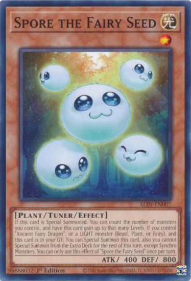 Spore the Fairy Seed - ALIN-EN007 - Common 1st Edition
