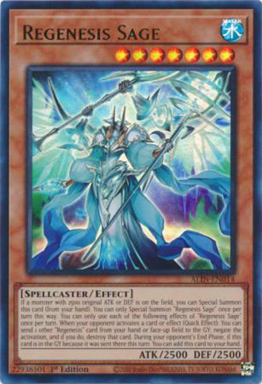 Regenesis Sage - ALIN-EN014 - Ultra Rare 1st Edition