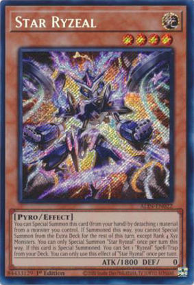 Star Ryzeal - ALIN-EN022 - Secret Rare 1st Edition