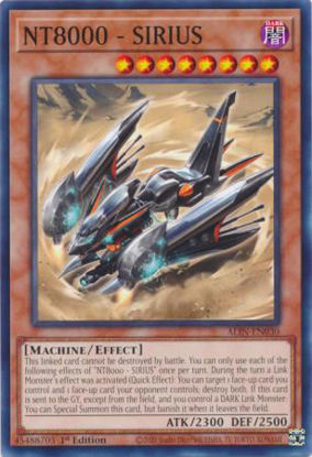 NT8000 - SIRIUS - ALIN-EN030 - Common 1st Edition