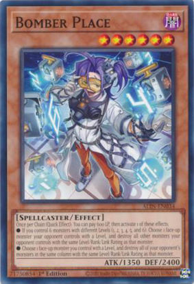 Bomber Place - ALIN-EN034 - Common 1st Edition