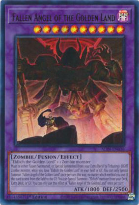 Fallen Angel of the Golden Land - ALIN-EN036 - Ultra Rare 1st Edition