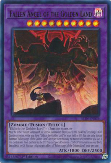 Fallen Angel of the Golden Land - ALIN-EN036 - Ultra Rare 1st Edition