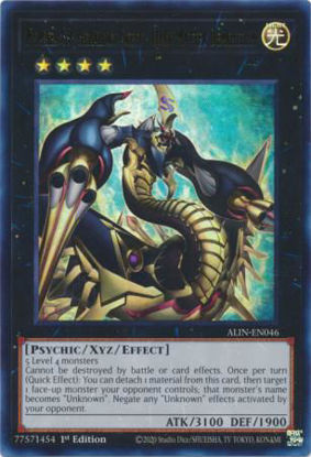 Number 69: Heraldry Crest - Dark Matter Demolition - ALIN-EN046 - Ultra Rare 1st Edition