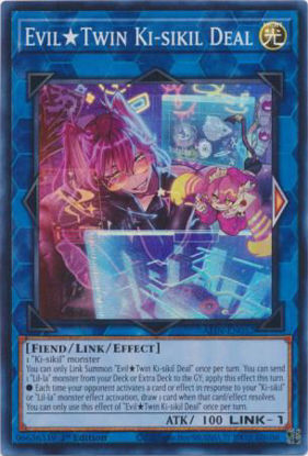EvilTwin Ki-sikil Deal - ALIN-EN052 - Super Rare 1st Edition