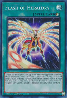 Flash of Heraldry - ALIN-EN056 - Super Rare 1st Edition