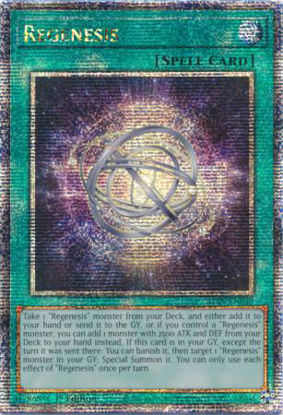 Regenesis - ALIN-EN059 - Secret Rare 1st Edition