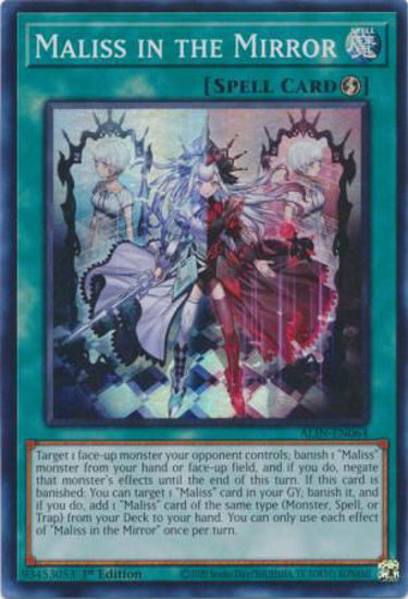 Maliss in the Mirror - ALIN-EN064 - Super Rare 1st Edition