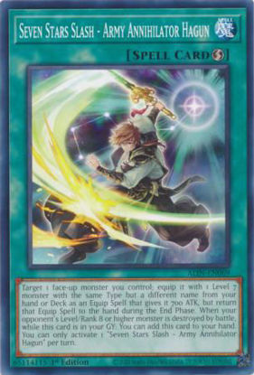 Seven Stars Slash - Army Annihilator Hagun - ALIN-EN069 - Common 1st Edition