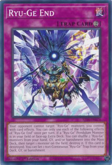 Ryu-Ge End - ALIN-EN076 - Common 1st Edition