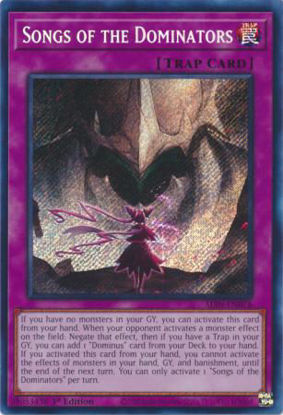 Songs of the Dominators - ALIN-EN078 - Secret Rare 1st Edition